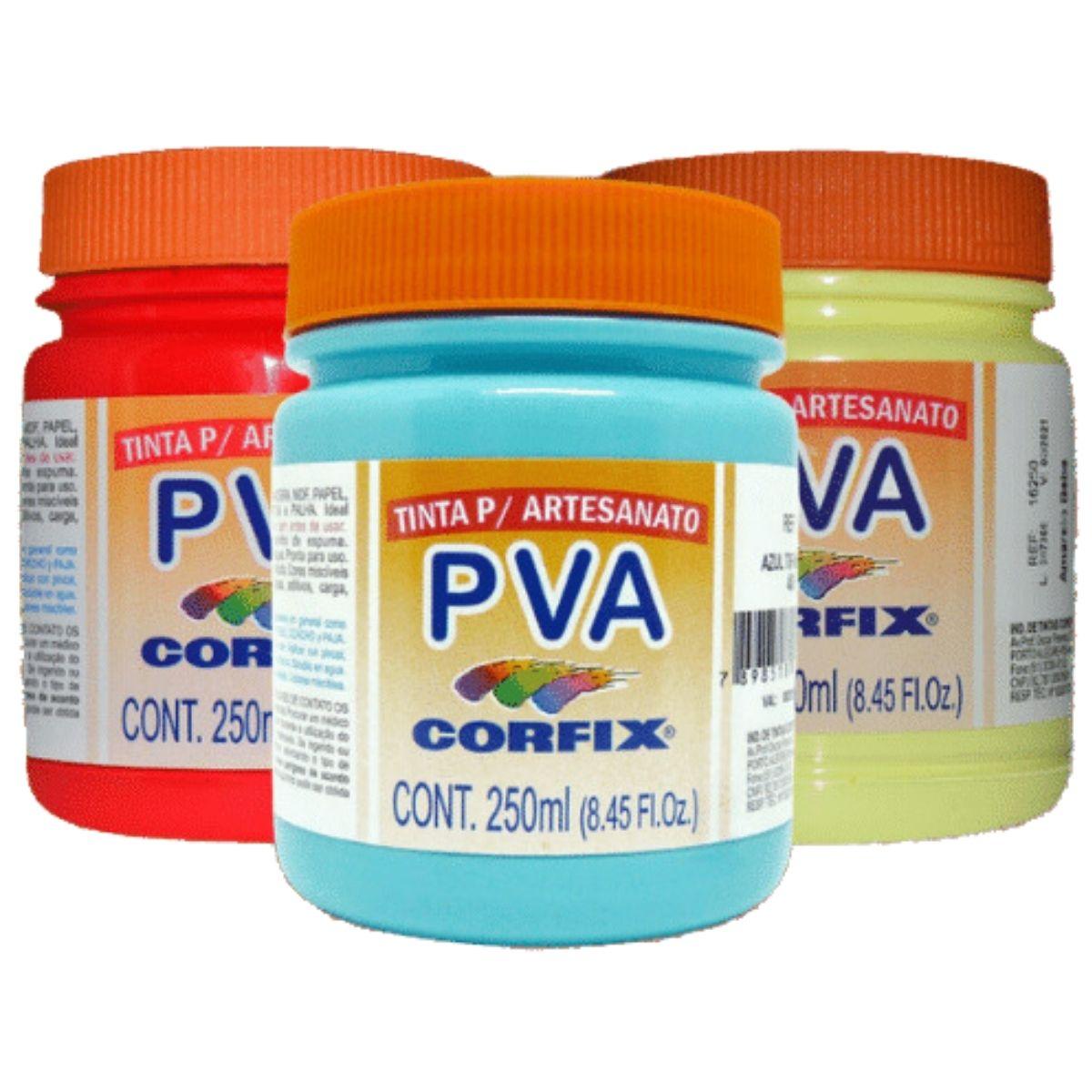Tinta PVA Fosca Corfix 250ml - Palácio da Arte