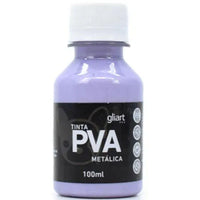 Tinta PVA Metálica Gliart 100ml Grupo II - Palácio da Arte