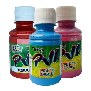 Tinta PVA True Colors 100ml Fosca Nova - Palácio da Arte