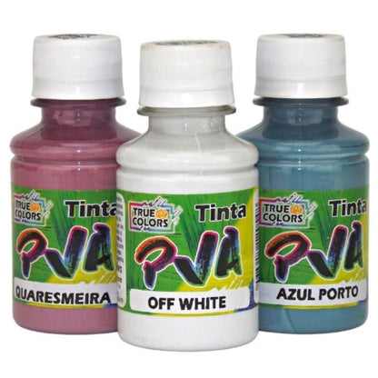 Tinta PVA True Colors 100ml Fosca - Palácio da Arte