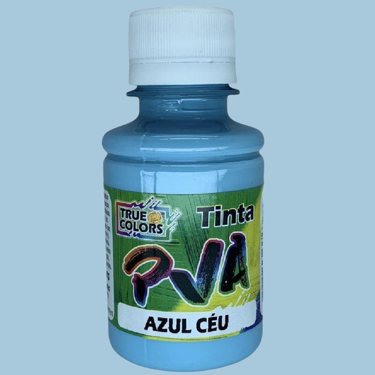 Tinta PVA True Colors 100ml Fosca - Palácio da Arte