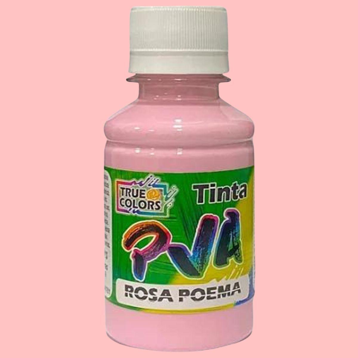 Tinta PVA True Colors 100ml Fosca - Palácio da Arte