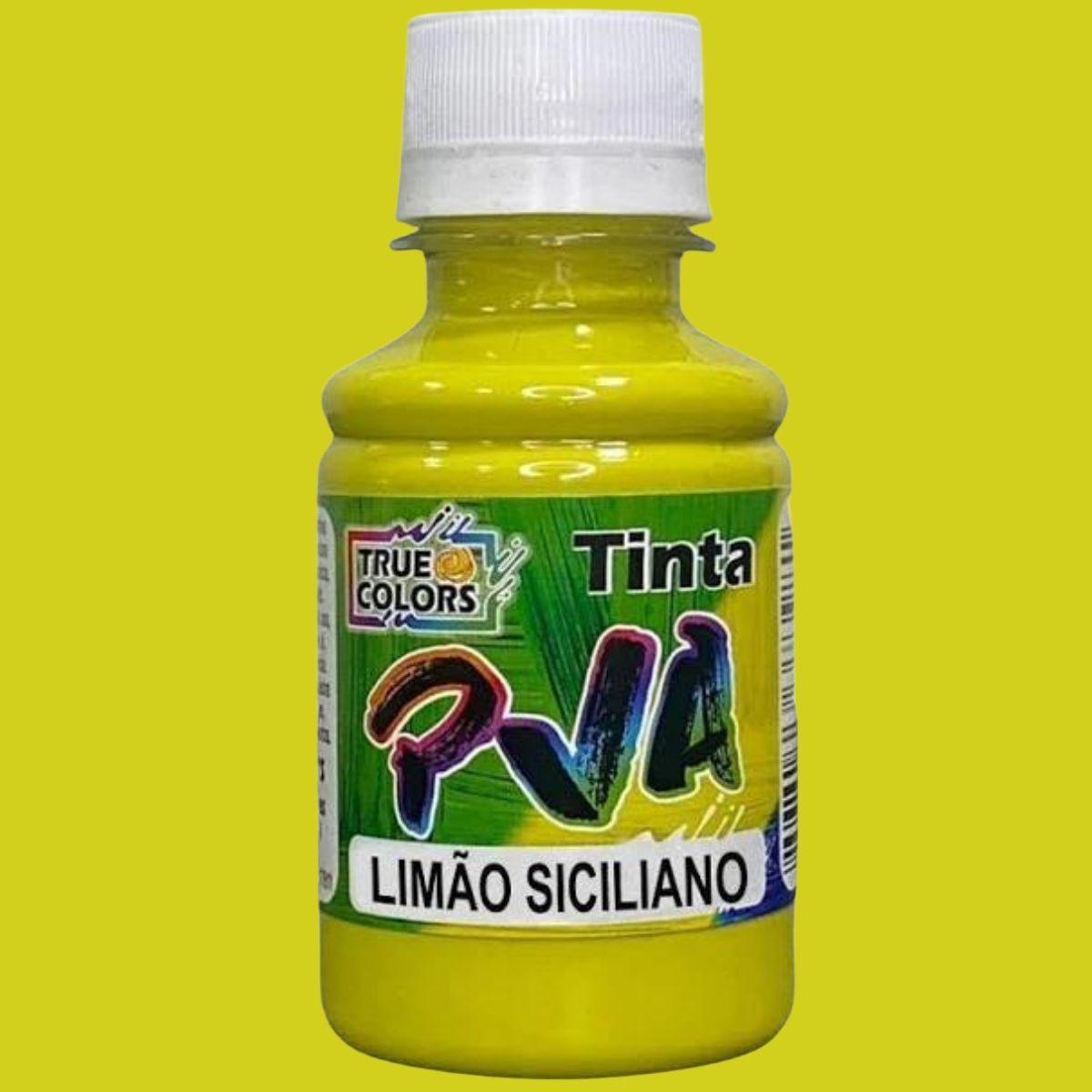Tinta PVA True Colors 100ml Fosca - Palácio da Arte