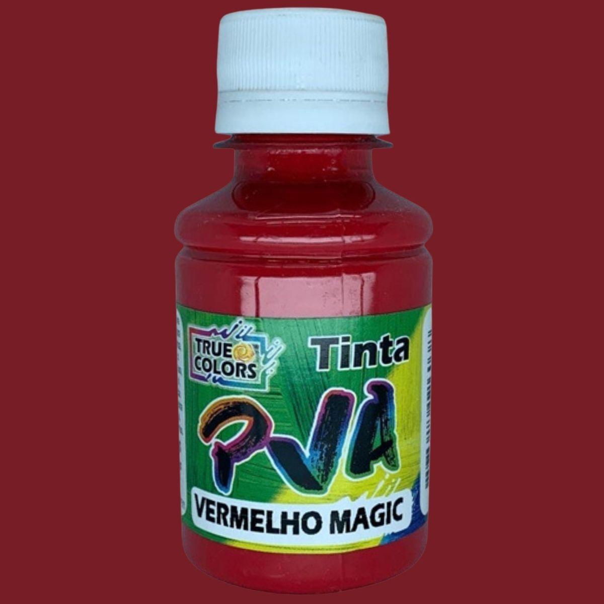 Tinta PVA True Colors 100ml Fosca - Palácio da Arte