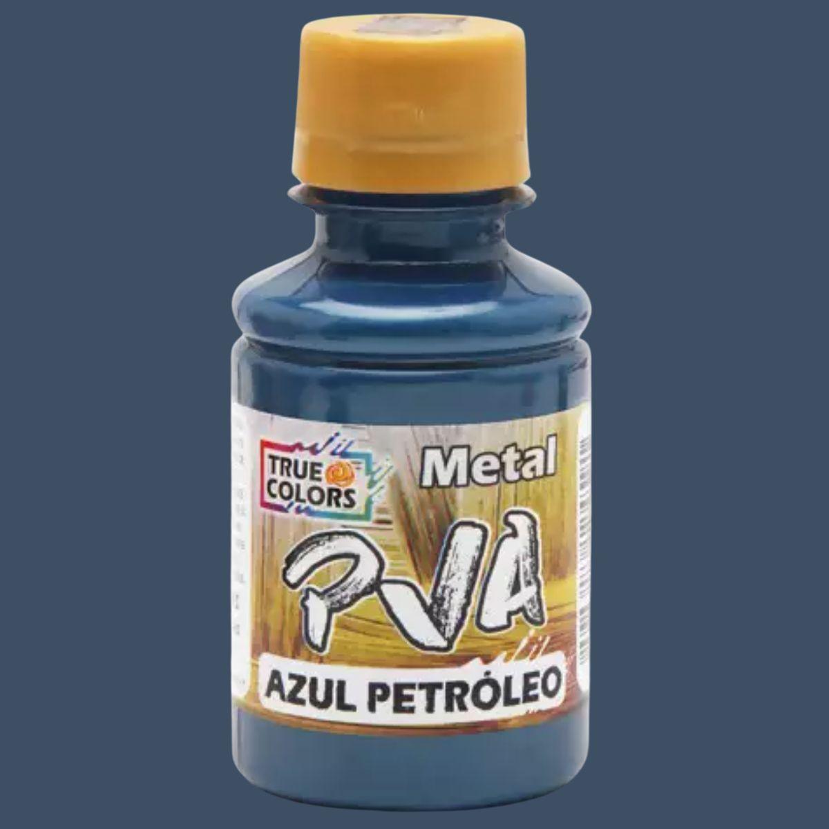 Tinta PVA True Colors 100ml Metálica - Palácio da Arte