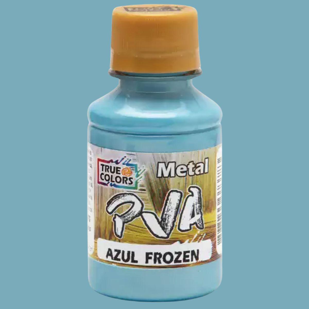 Tinta PVA True Colors 100ml Metálica - Palácio da Arte