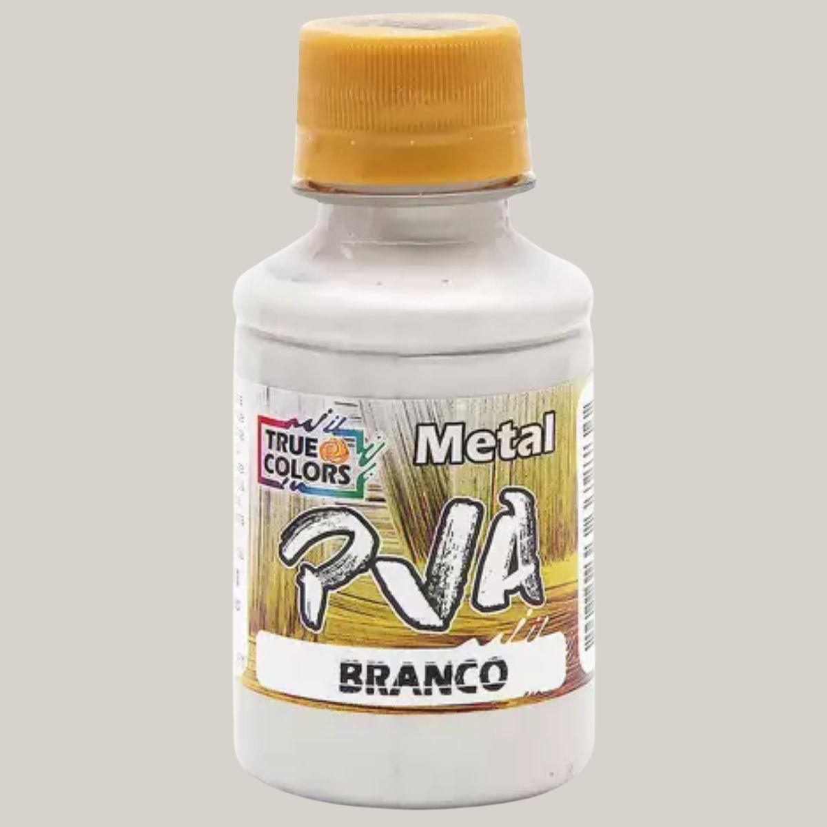 Tinta PVA True Colors 100ml Metálica - Palácio da Arte