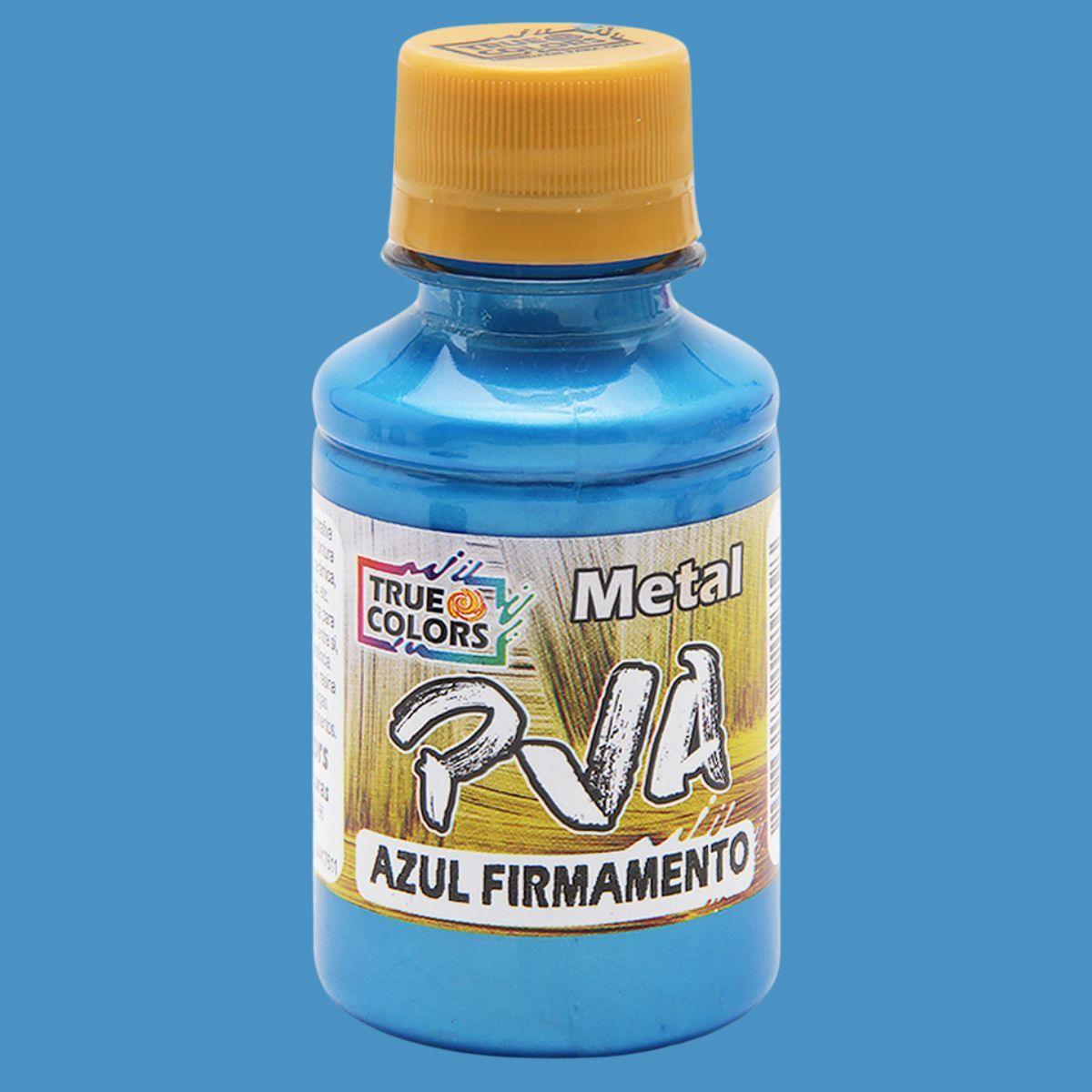 Tinta PVA True Colors 100ml Metálica - Palácio da Arte