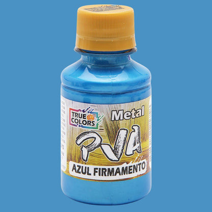 Tinta PVA True Colors 100ml Metálica - Palácio da Arte