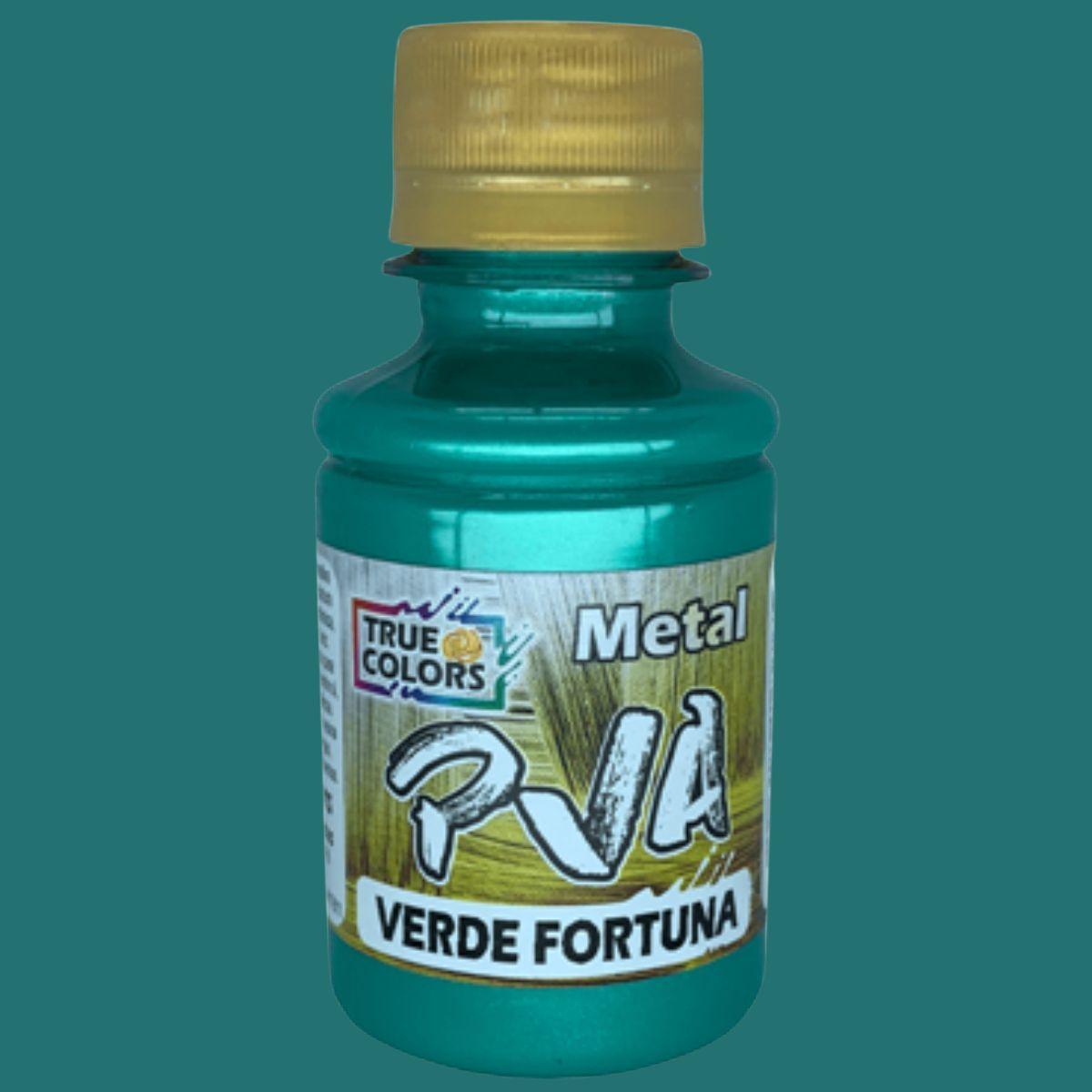 Tinta PVA True Colors 100ml Metálica - Palácio da Arte