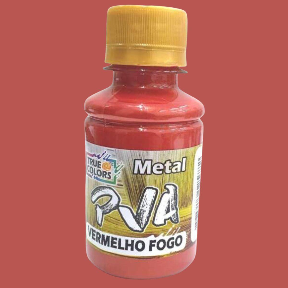 Tinta PVA True Colors 100ml Metálica - Palácio da Arte