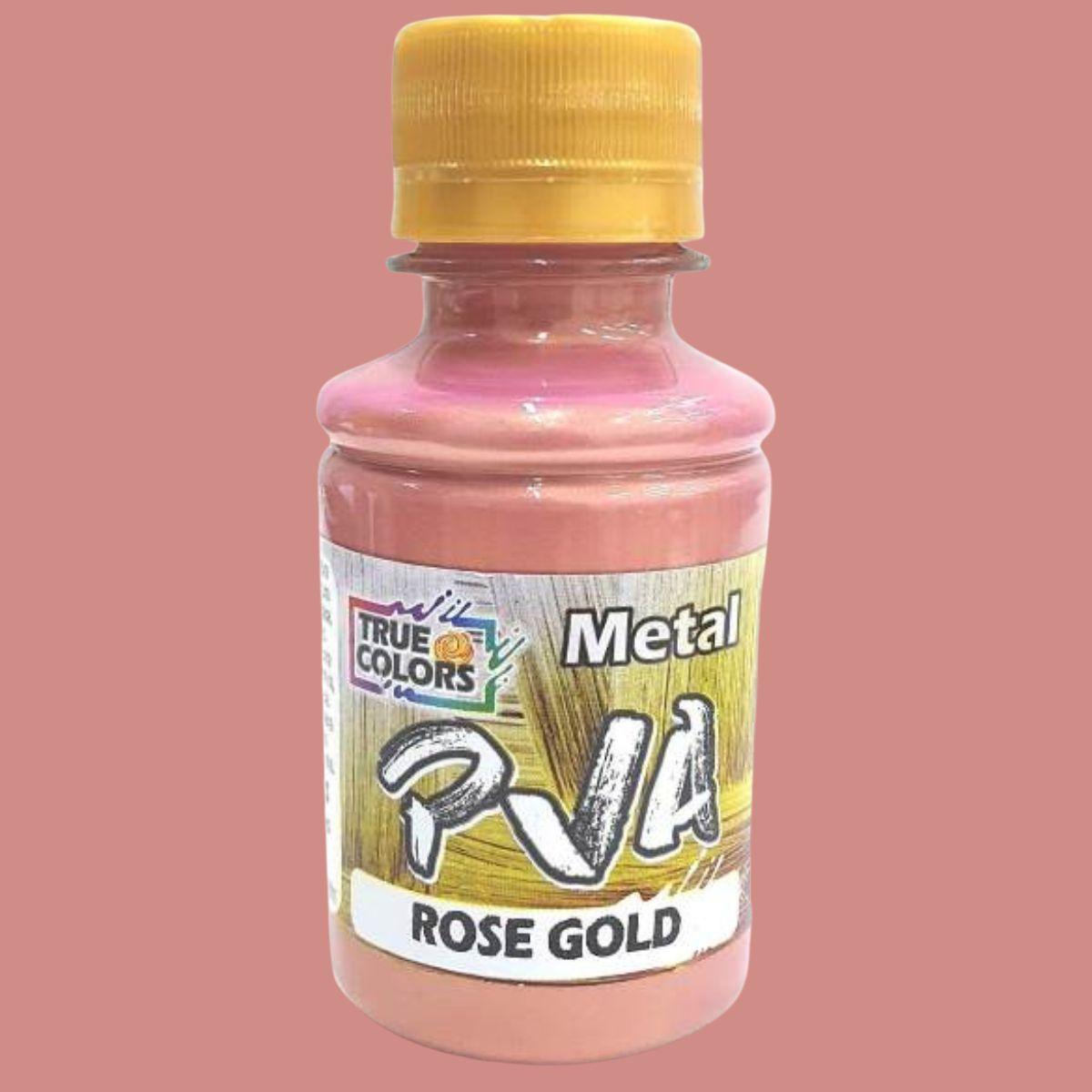 Tinta PVA True Colors 100ml Metálica - Palácio da Arte