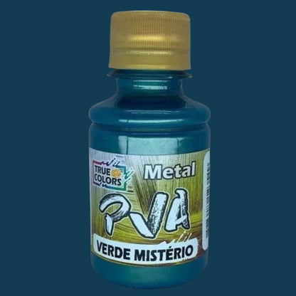 Tinta PVA True Colors 100ml Metálica - Palácio da Arte