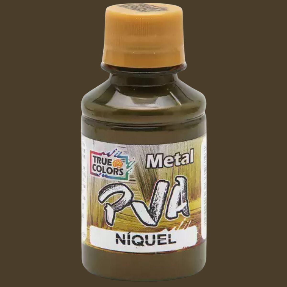 Tinta PVA True Colors 100ml Metálica - Palácio da Arte