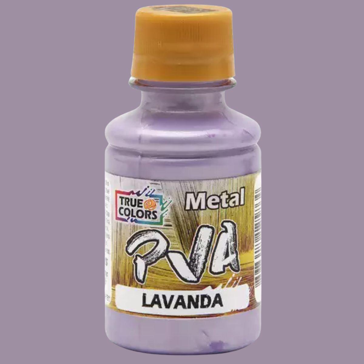 Tinta PVA True Colors 100ml Metálica - Palácio da Arte