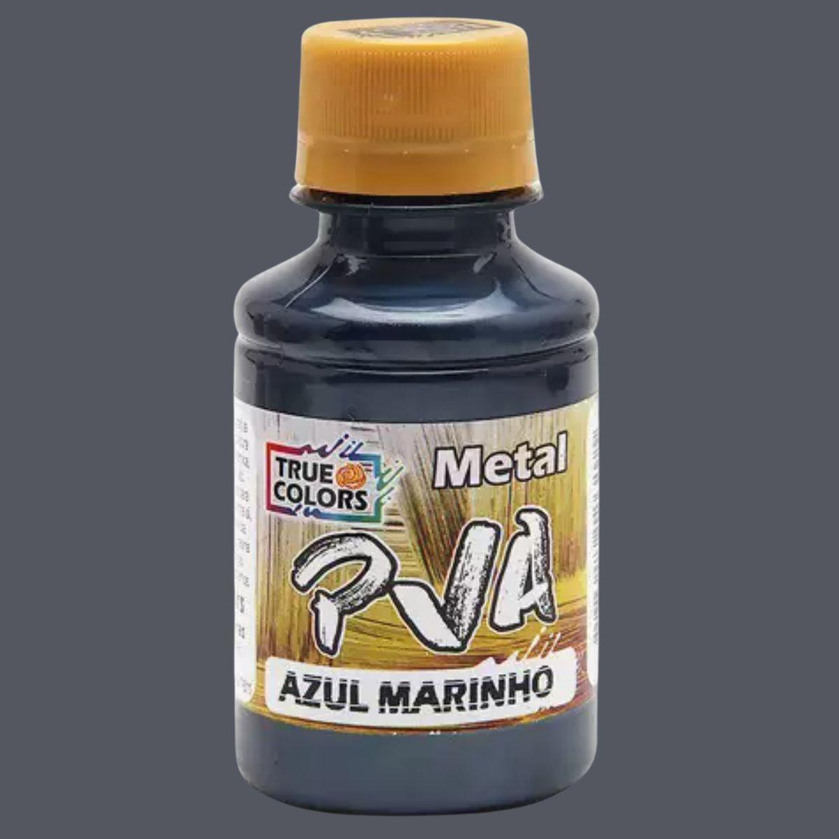 Tinta PVA True Colors 100ml Metálica - Palácio da Arte