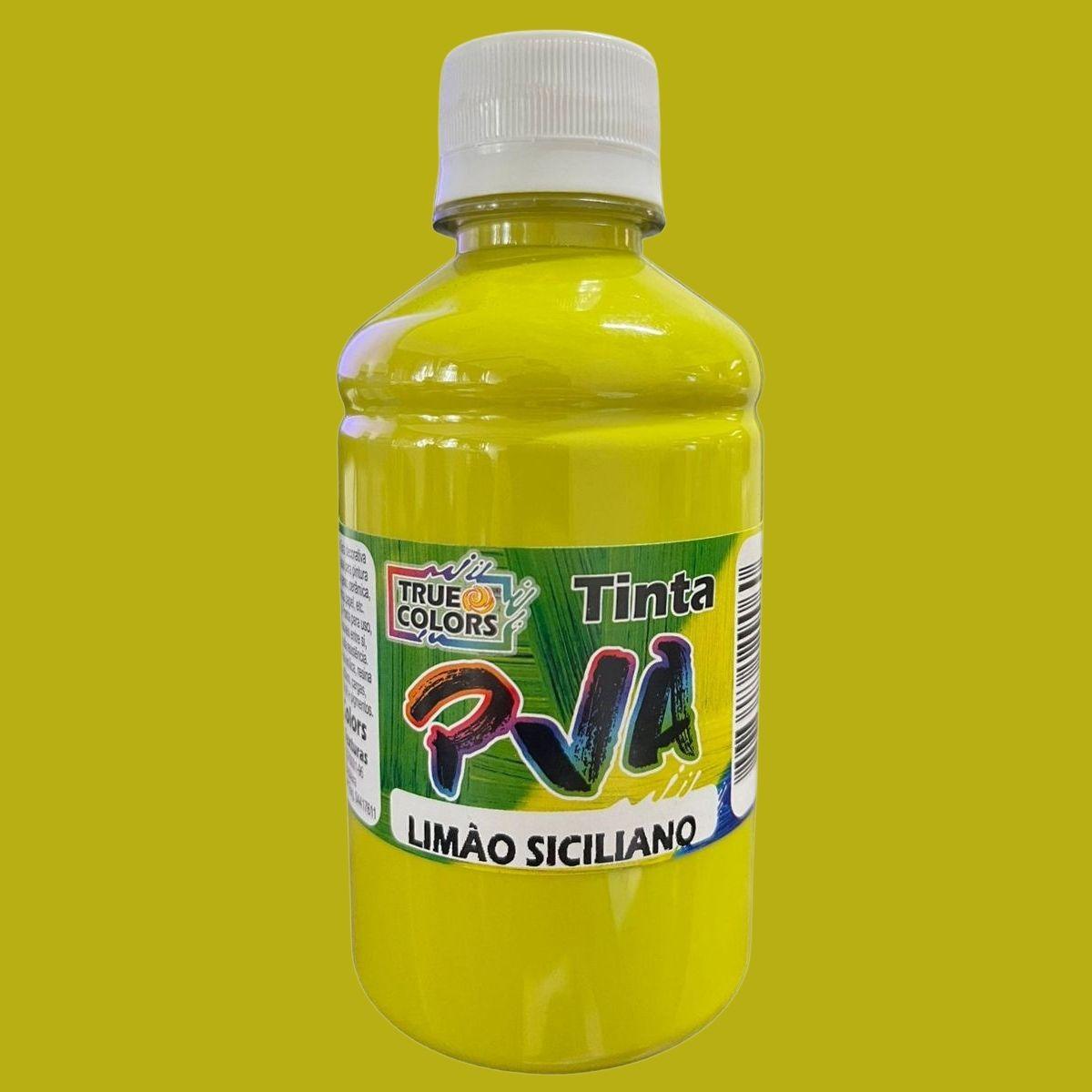 Tinta PVA True Colors 250ml Fosca - Palácio da Arte