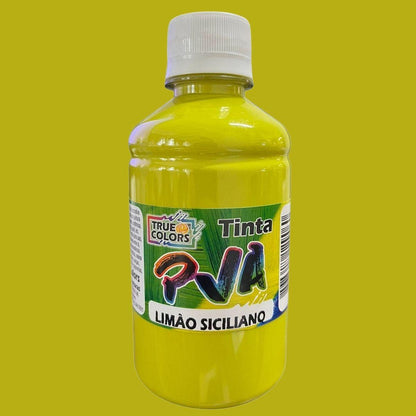 Tinta PVA True Colors 250ml Fosca - Palácio da Arte