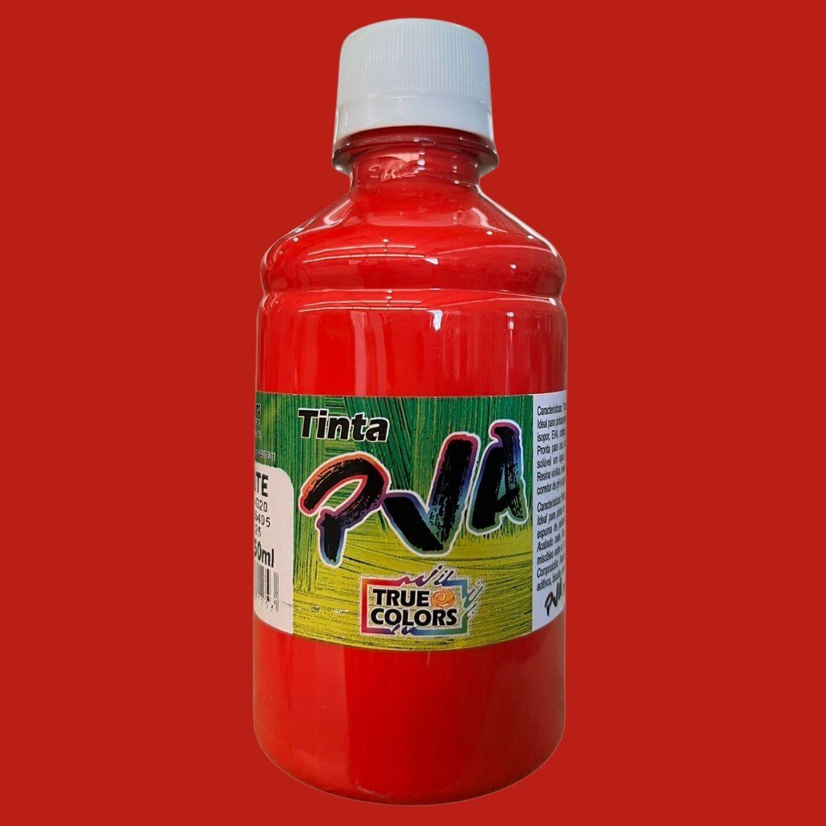 Tinta PVA True Colors 250ml Fosca - Palácio da Arte