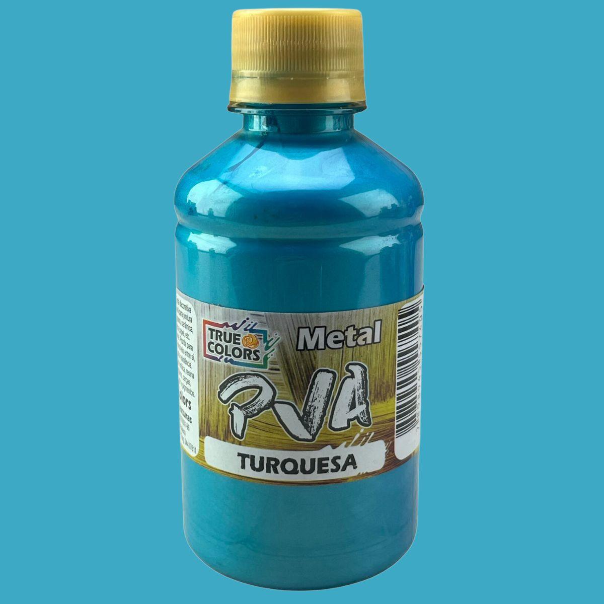 Tinta PVA True Colors 250ml Metálica - Palácio da Arte