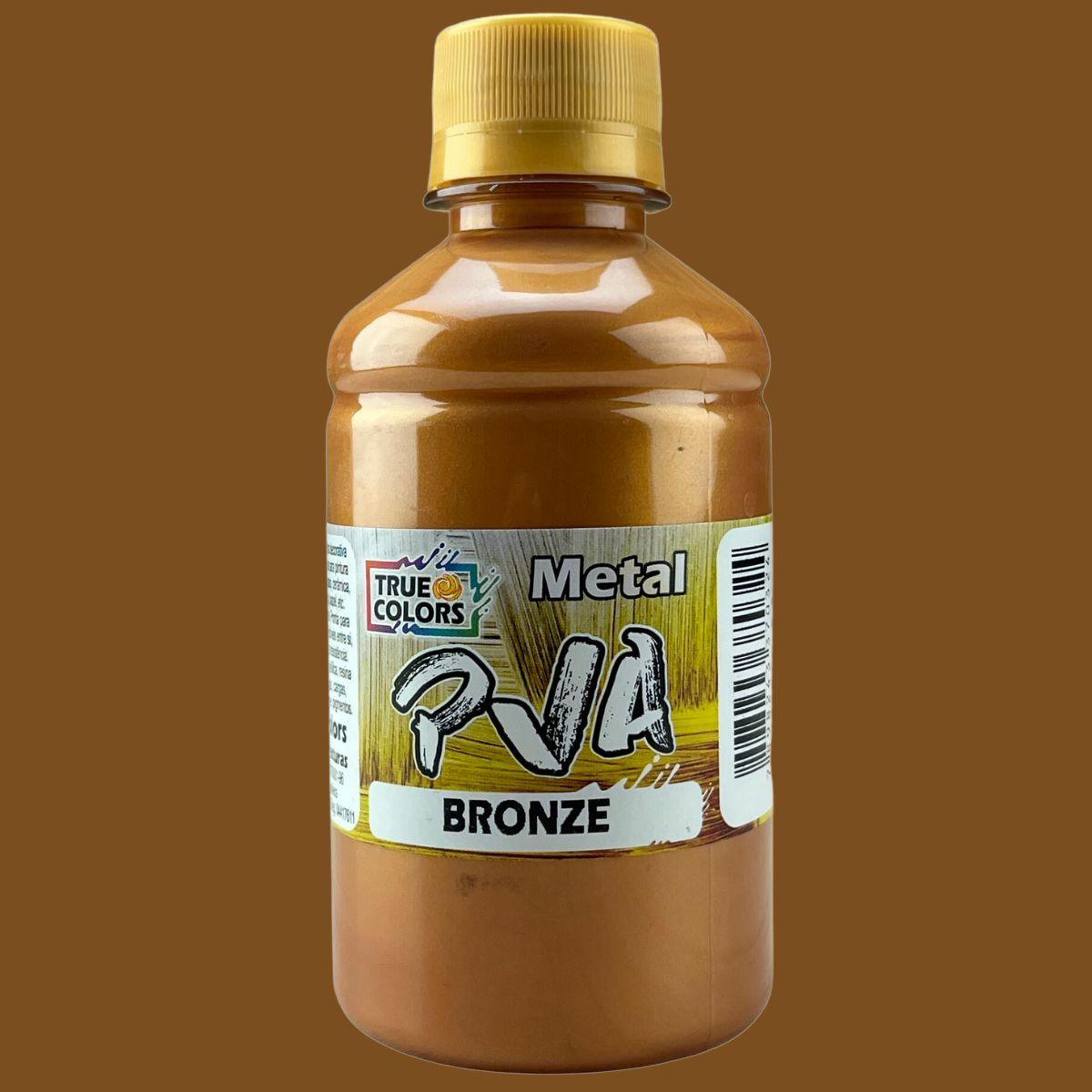 Tinta PVA True Colors 250ml Metálica - Palácio da Arte