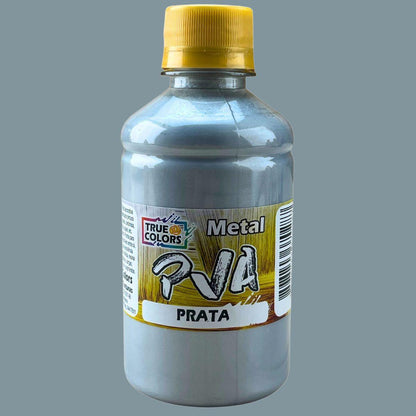 Tinta PVA True Colors 250ml Metálica - Palácio da Arte