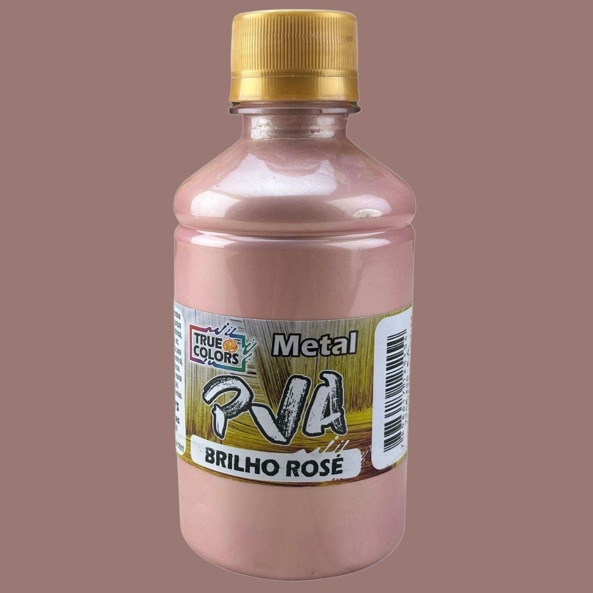 Tinta PVA True Colors 250ml Metálica - Palácio da Arte