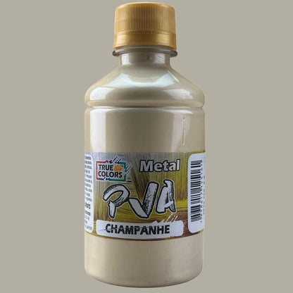 Tinta PVA True Colors 250ml Metálica - Palácio da Arte