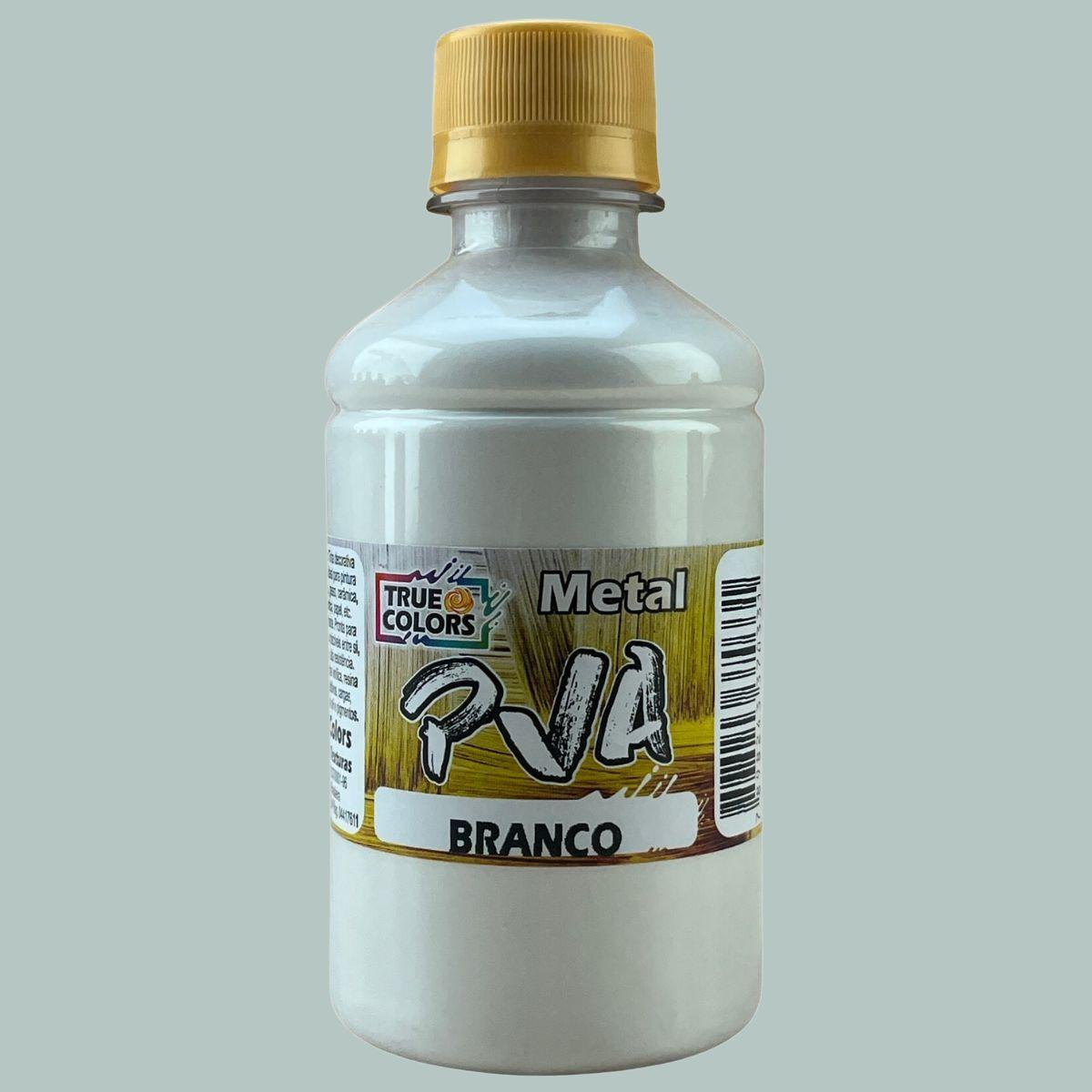 Tinta PVA True Colors 250ml Metálica - Palácio da Arte