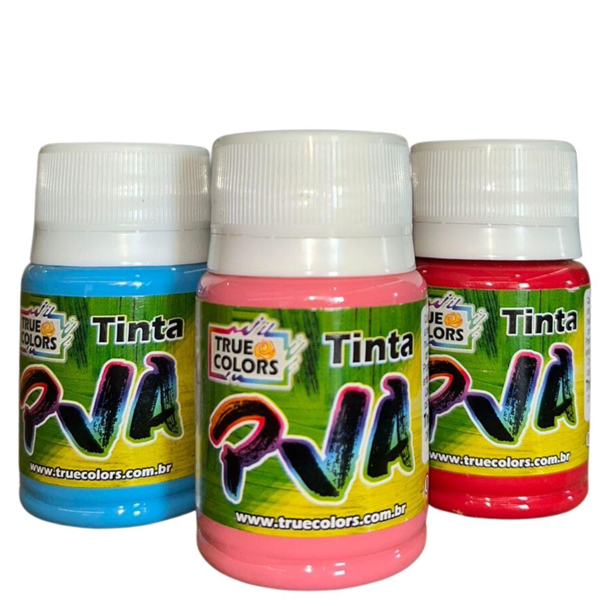 Tinta PVA True Colors 37ml Fosca - Palácio da Arte