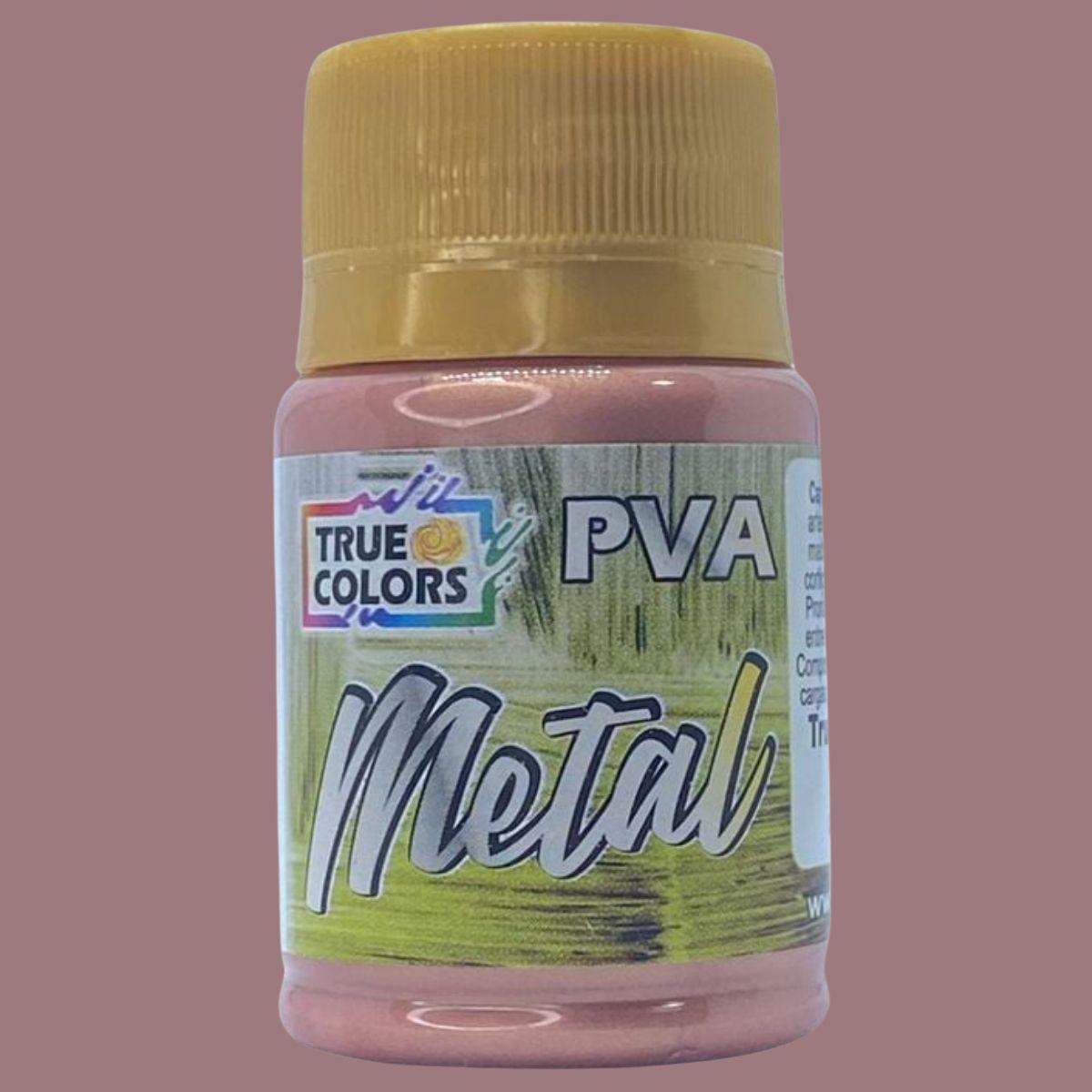 Tinta PVA True Colors 37ml Metálica - Palácio da Arte