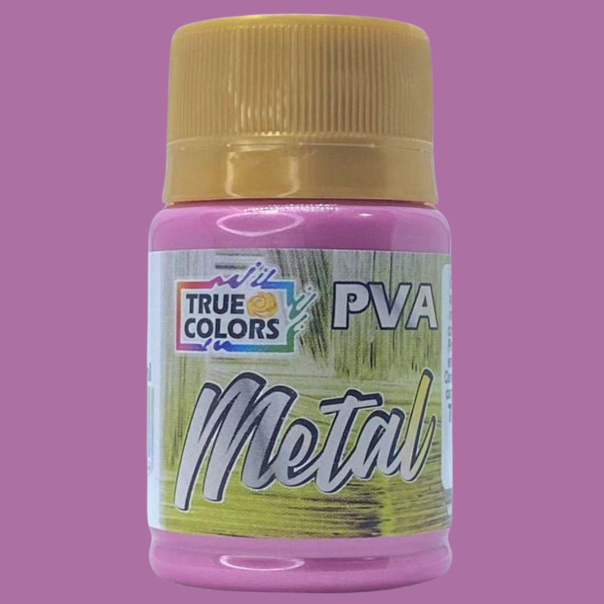 Tinta PVA True Colors 37ml Metálica - Palácio da Arte