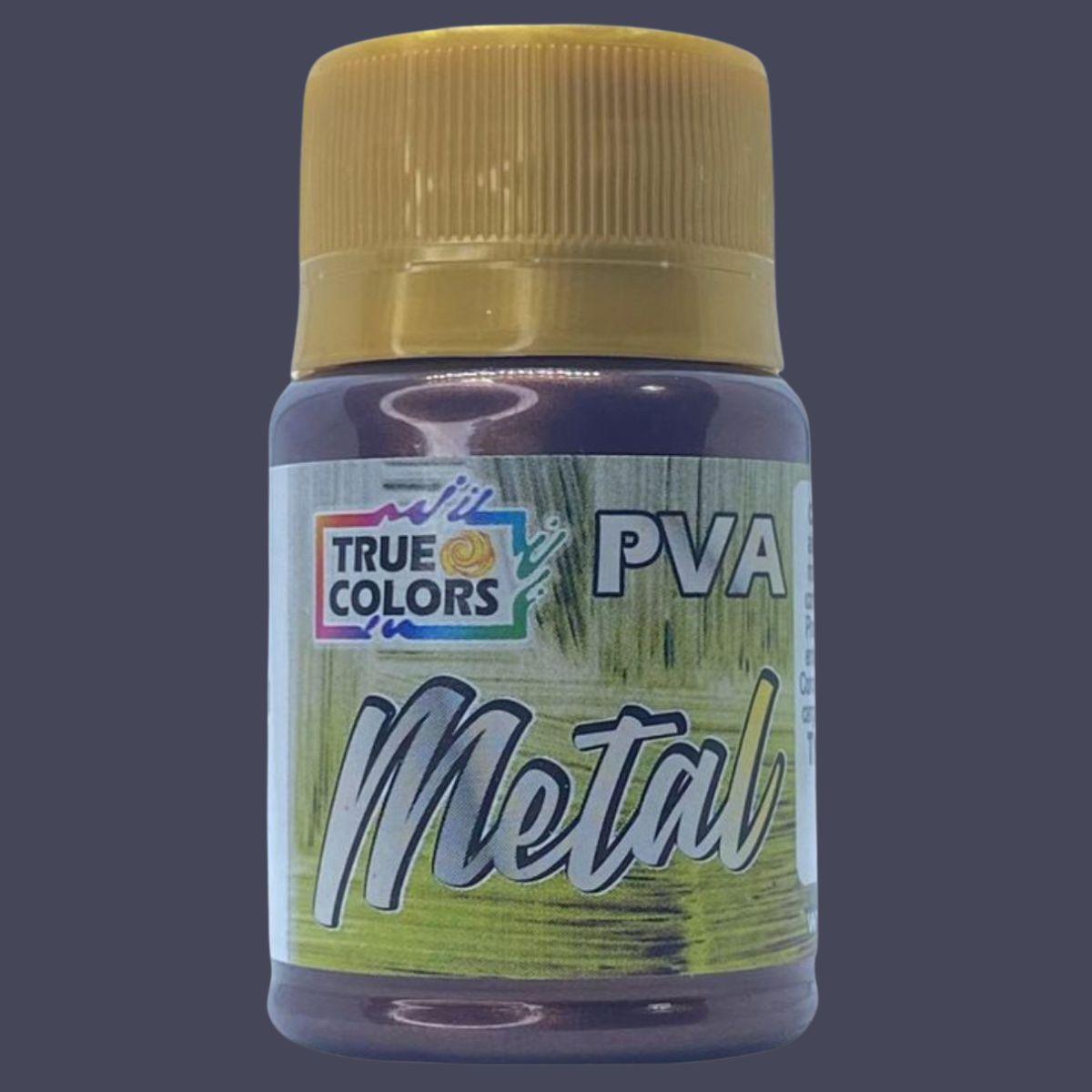 Tinta PVA True Colors 37ml Metálica - Palácio da Arte