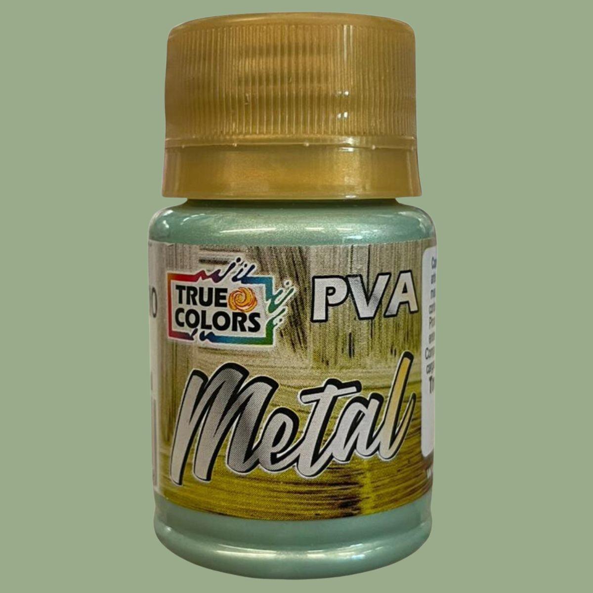 Tinta PVA True Colors 37ml Metálica - Palácio da Arte