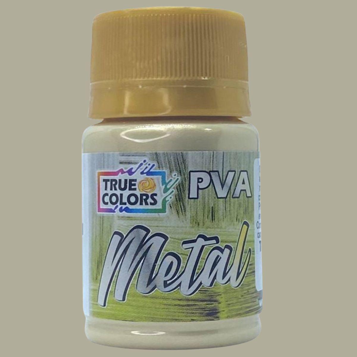 Tinta PVA True Colors 37ml Metálica - Palácio da Arte