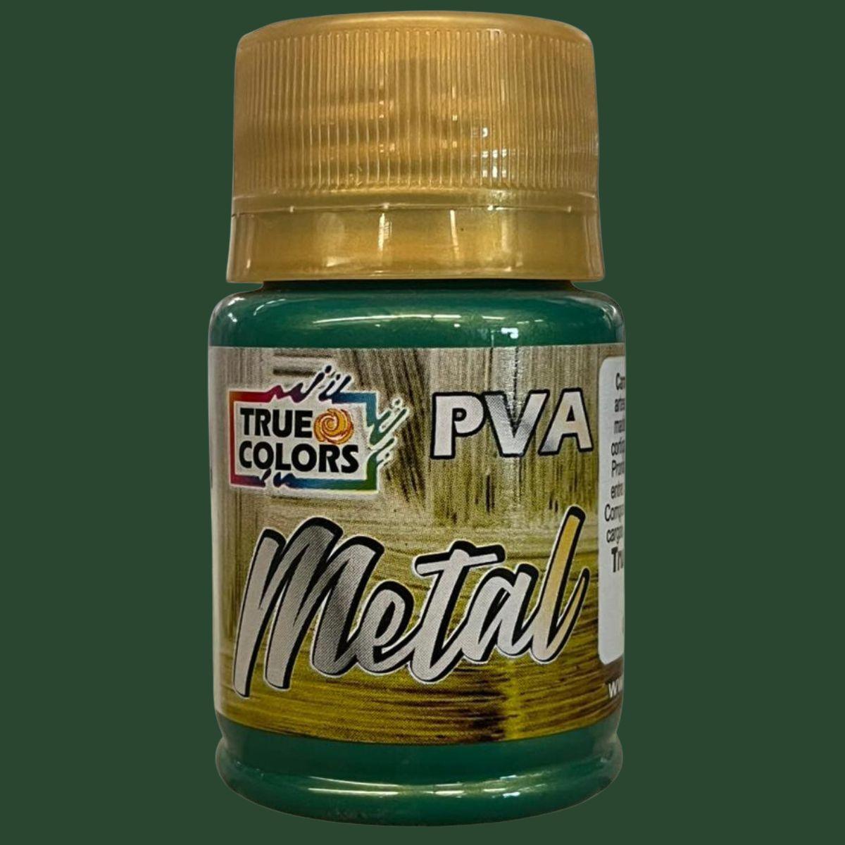Tinta PVA True Colors 37ml Metálica - Palácio da Arte