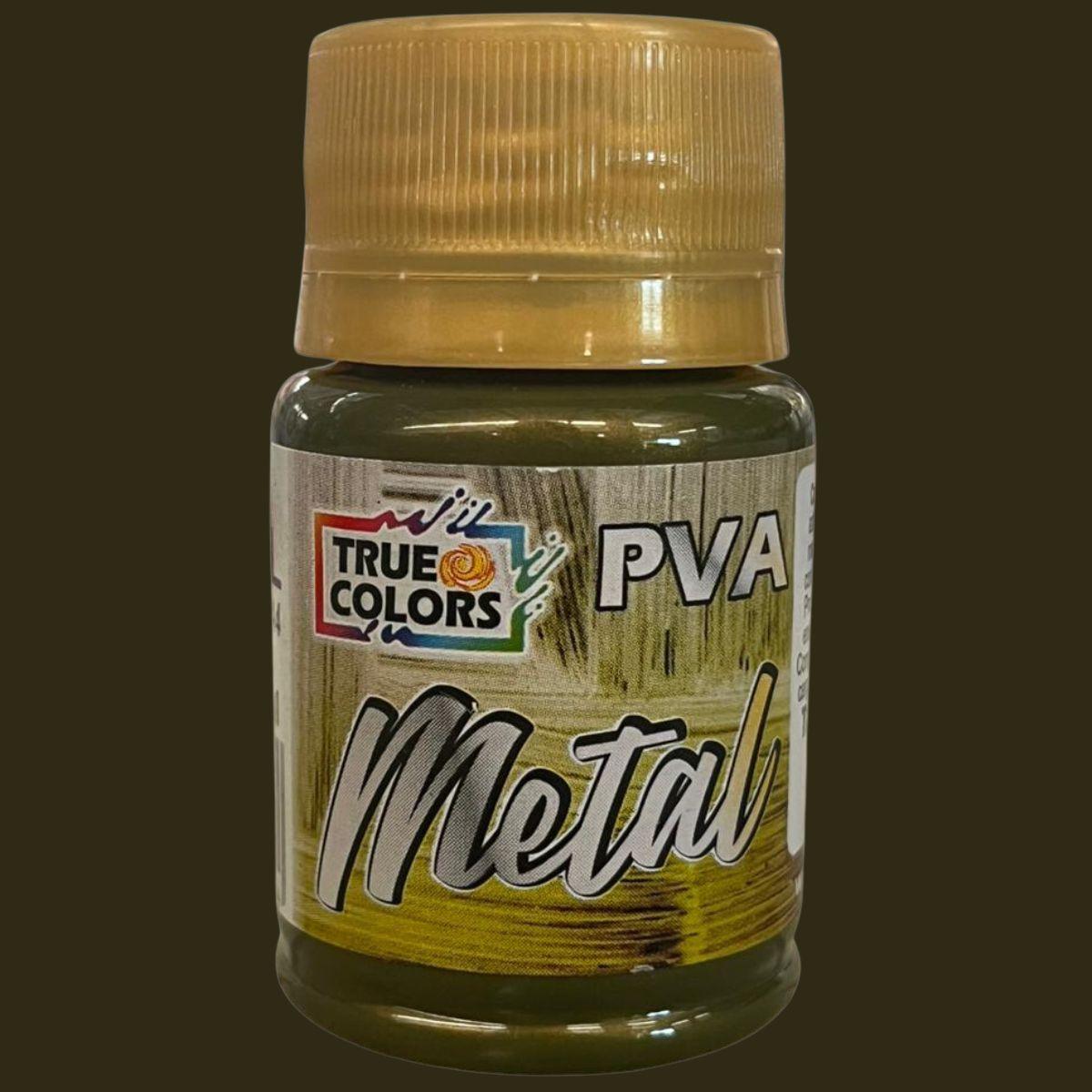 Tinta PVA True Colors 37ml Metálica - Palácio da Arte