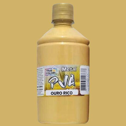 Tinta PVA True Colors 500ml Metálica - Palácio da Arte