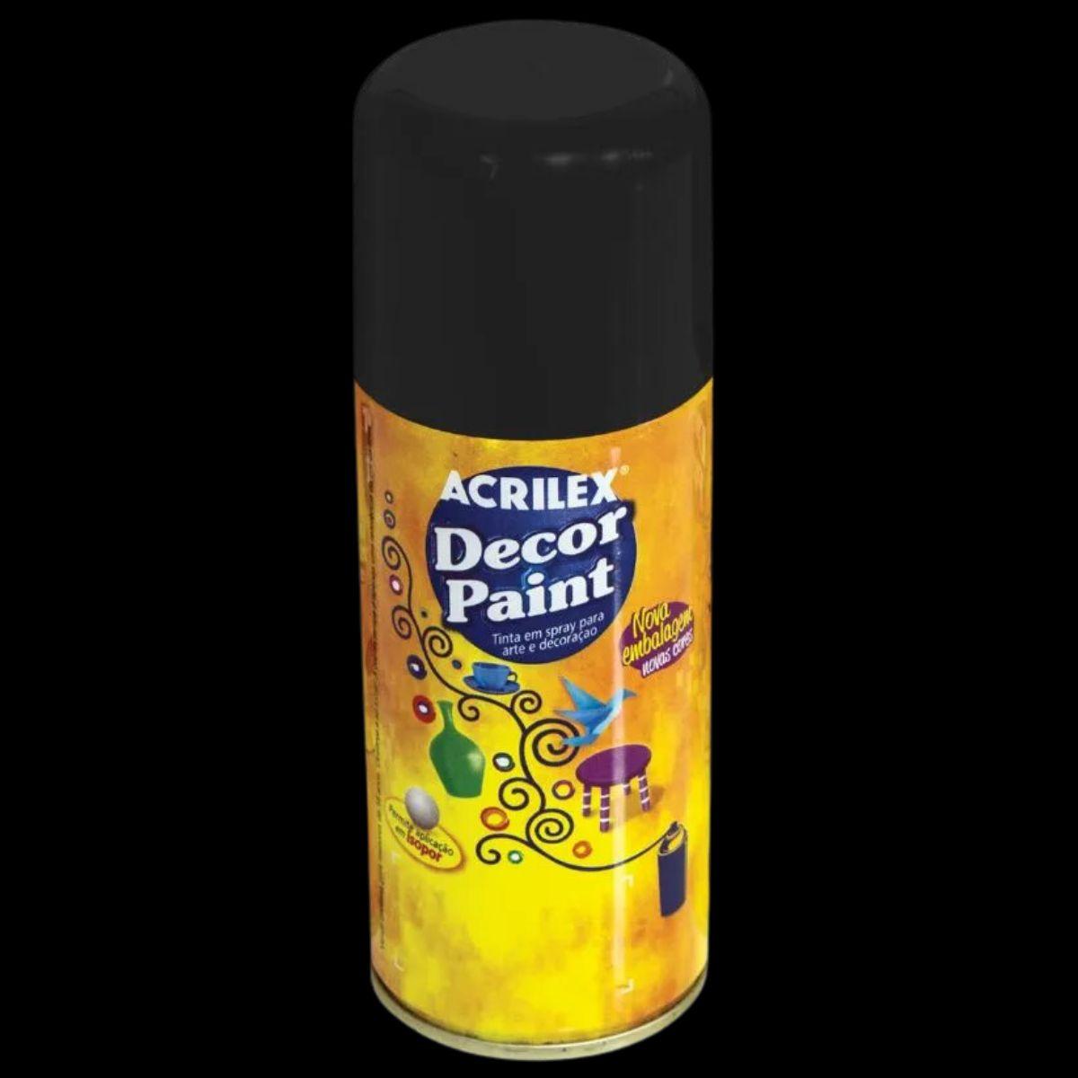 Tinta Spray Decor Paint Acrilex 150ml - Palácio da Arte