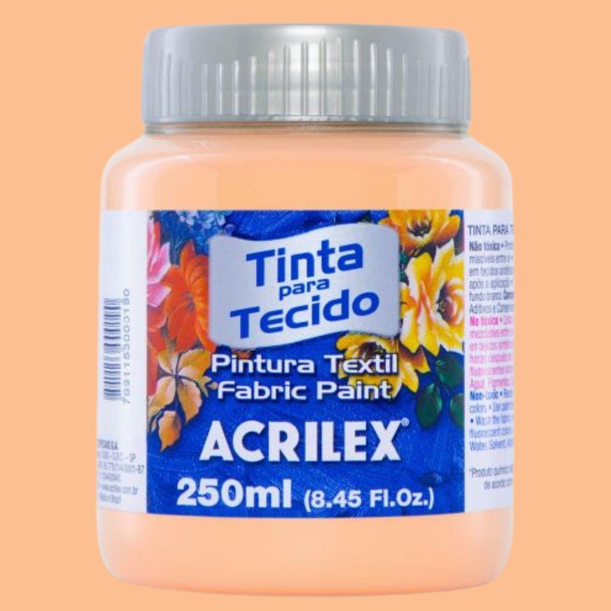 Tinta Tecido Acrilex 250ml Fosca - Palácio da Arte