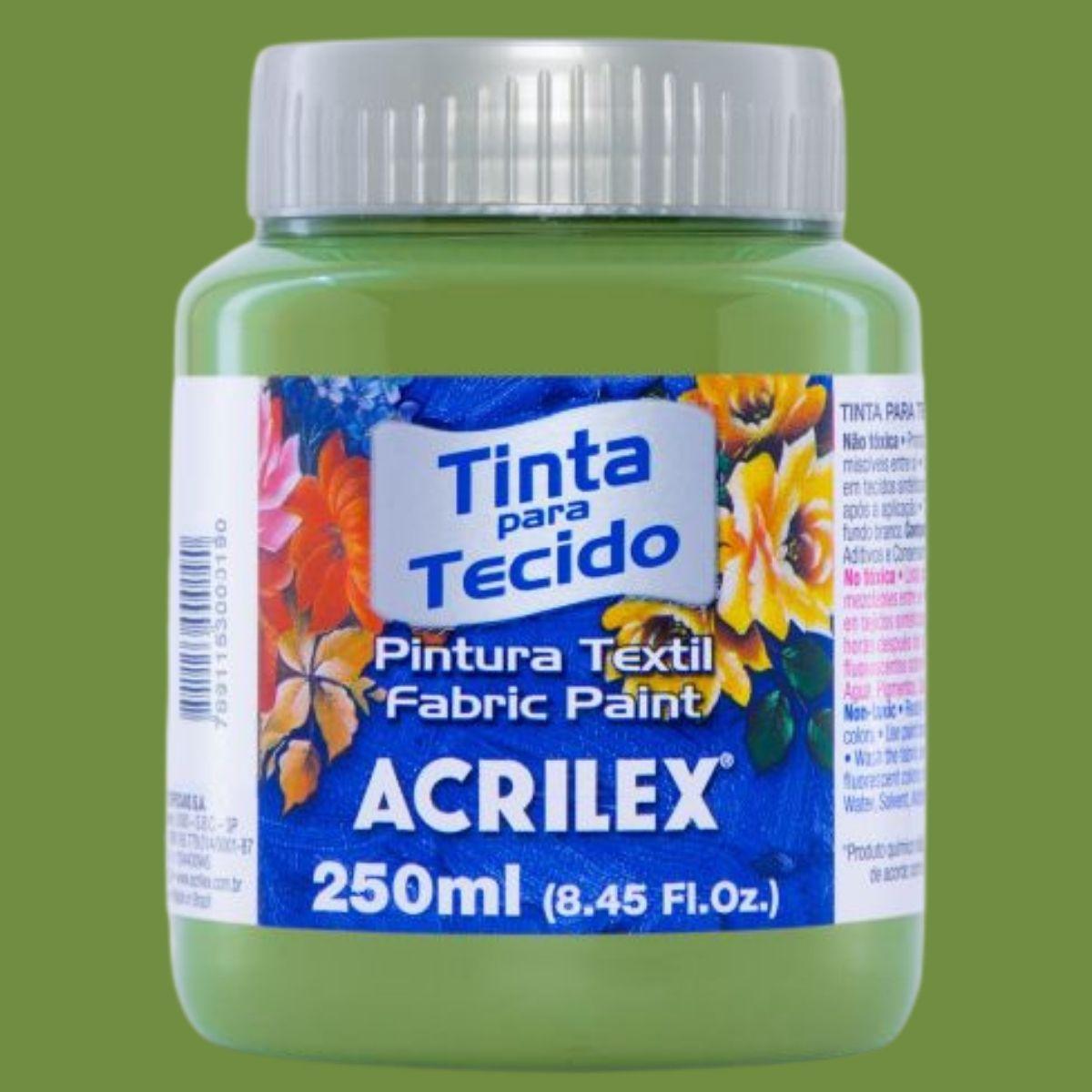 Tinta Tecido Acrilex 250ml Fosca - Palácio da Arte