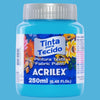 Tinta Tecido Acrilex 250ml Fosca - 503 Azul Celeste