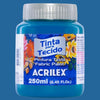 Tinta Tecido Acrilex 250ml Fosca - 501 Azul Turquesa
