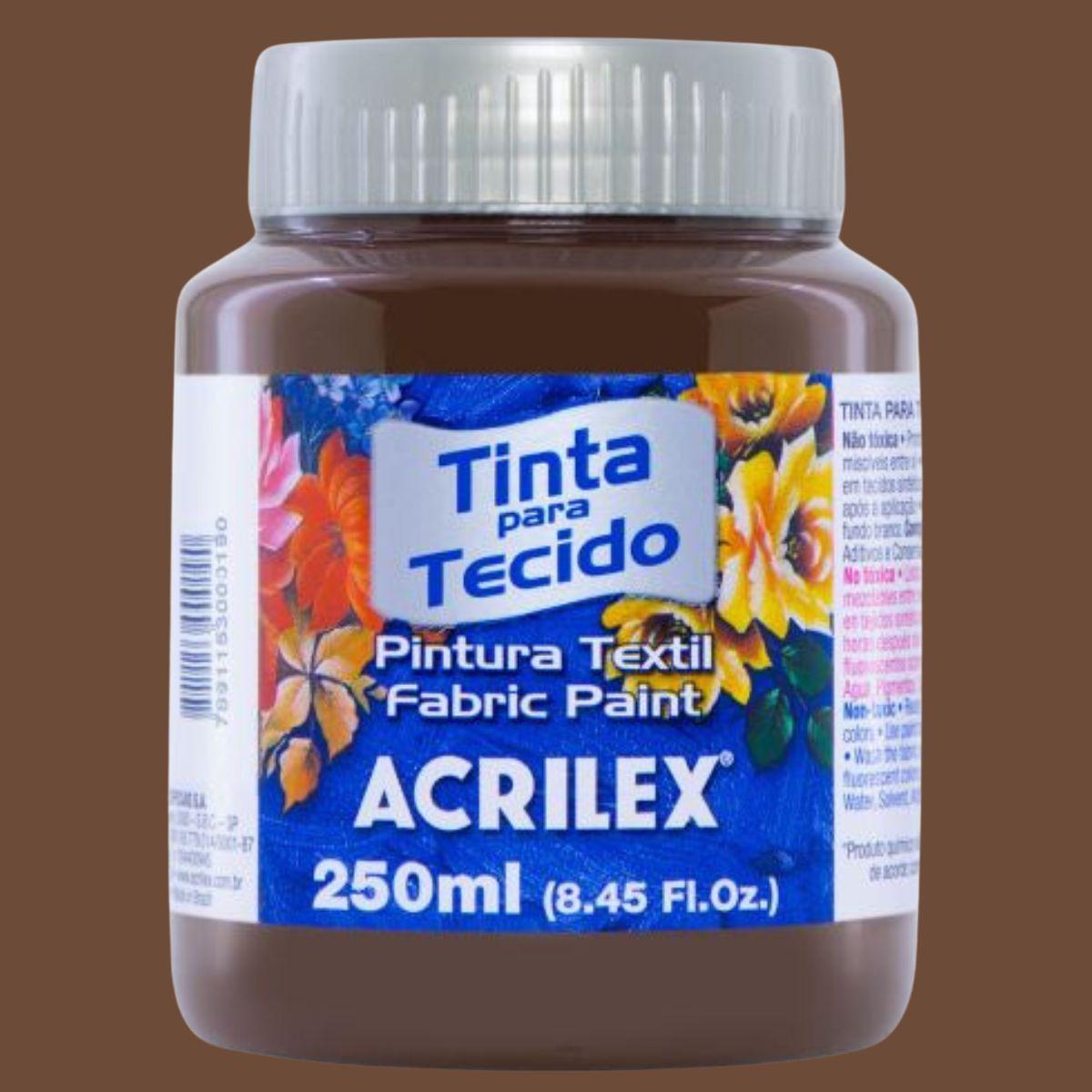 Tinta Tecido Acrilex 250ml Fosca - Palácio da Arte