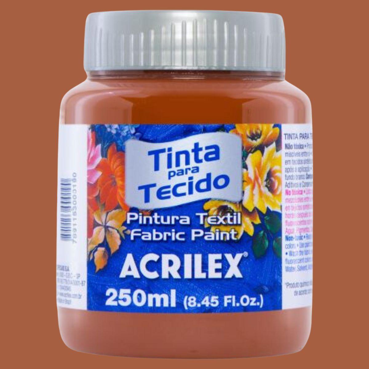 Tinta Tecido Acrilex 250ml Fosca - Palácio da Arte