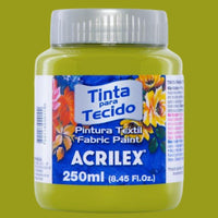Tinta Tecido Acrilex 250ml Fosca - Palácio da Arte