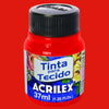 Tinta Tecido Acrilex 37ml Fluorescente - 103 Vermelho