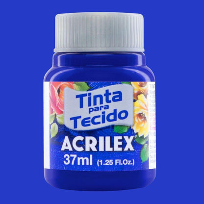 Tinta Tecido Acrilex 37ml Fosca Outlet - Palácio da Arte