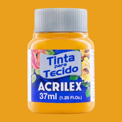 Tinta Tecido Acrilex 37ml Fosca - Palácio da Arte