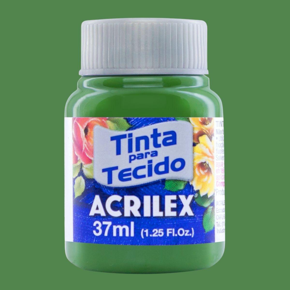 Tinta Tecido Acrilex 37ml Fosca - Palácio da Arte